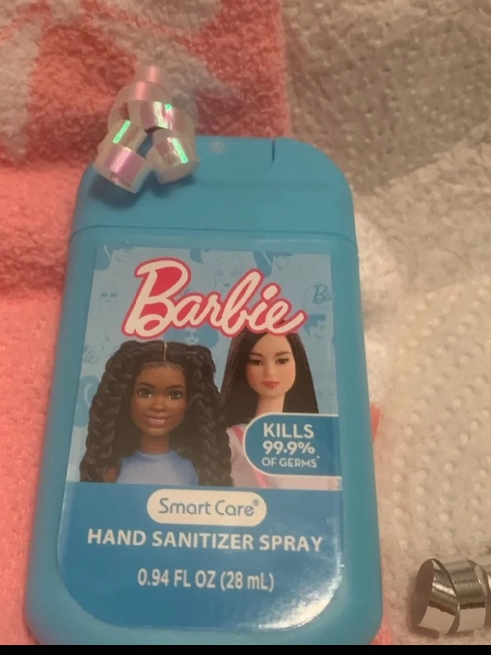 Barbie Blue Hand Sanitizer Spray NEW